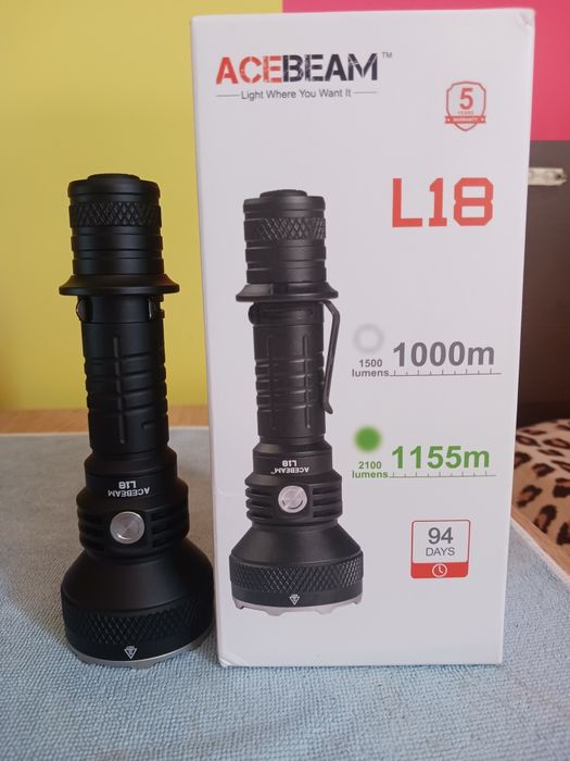 Lanternă Profesională Acebeam L18 Osram Cslpm1.tg