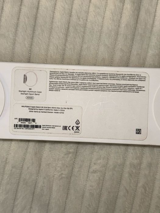 Apple watch se 2 полокление