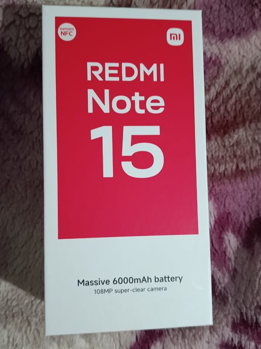 Xiaomi Redmi Not 15 память 6/128ГБ,обмен