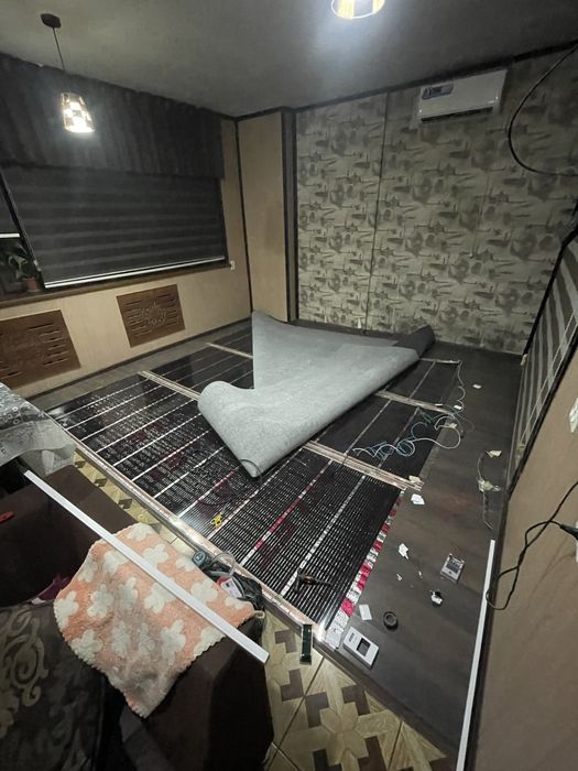 Установка телевизор  стиральный машина  холодильник топли пол Люстра