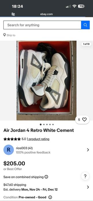 Jordan 4-оригинални кецове