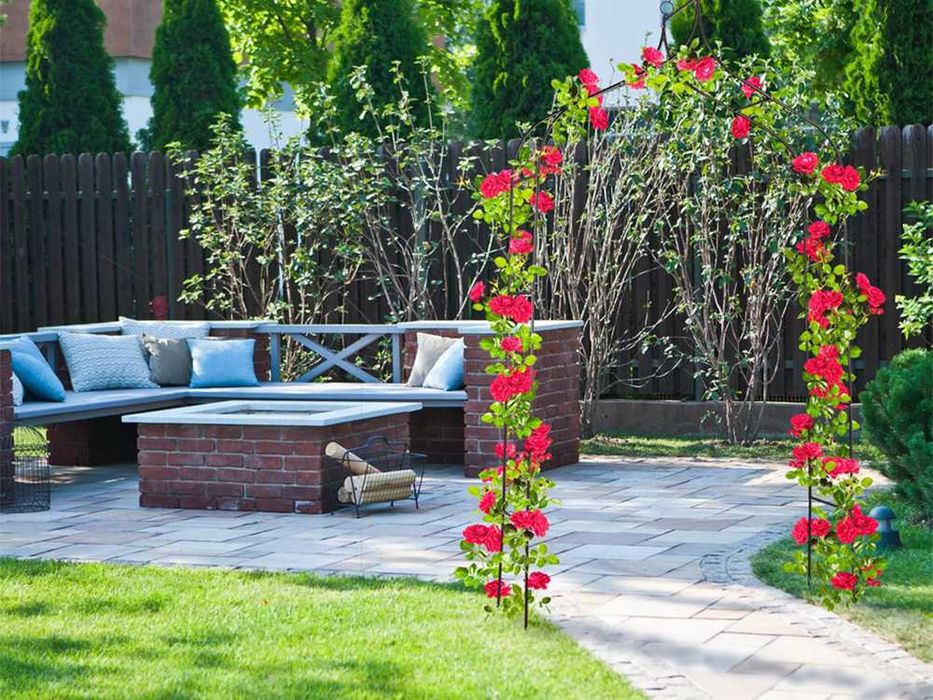 Арка за рози увивни растения Gothic Style® сватбен дом градина хотел