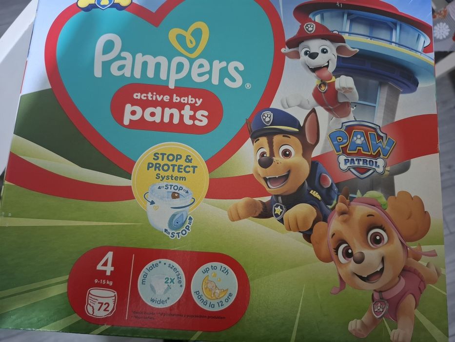 Pampers nr 4 si Nr 6