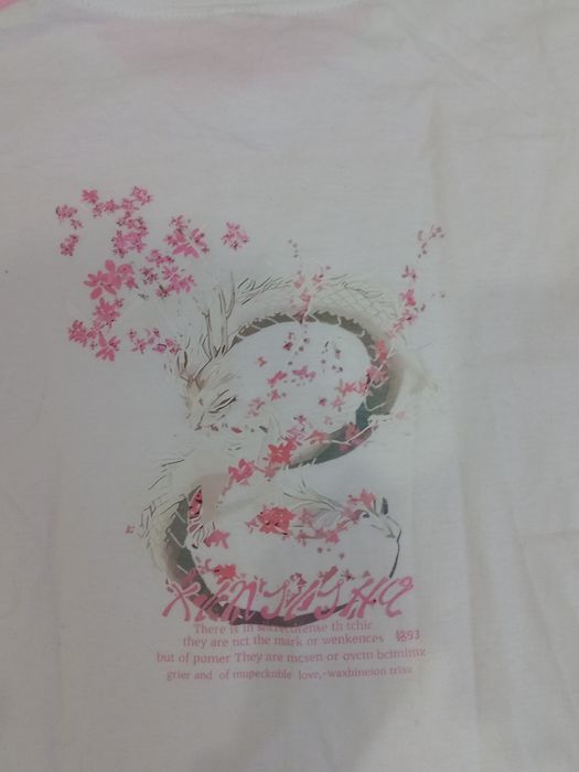 футболка с сакурой