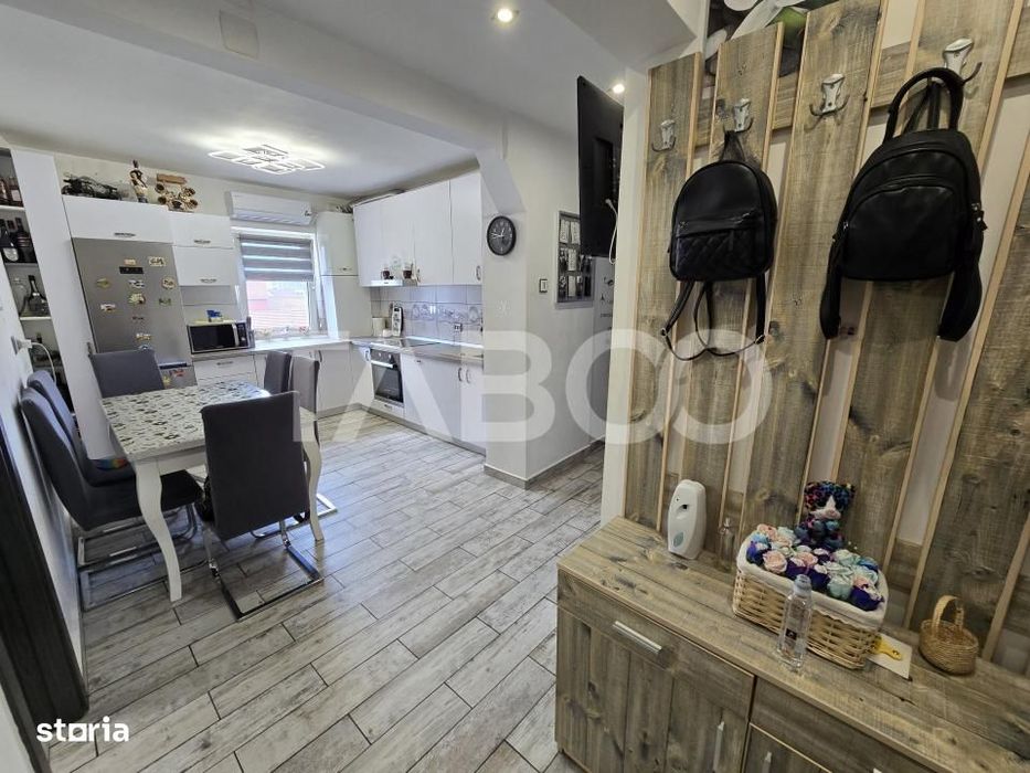 Apartament 3 camere mobilat 2 bai balcon pivnita Mihai Viteazul Sibiu