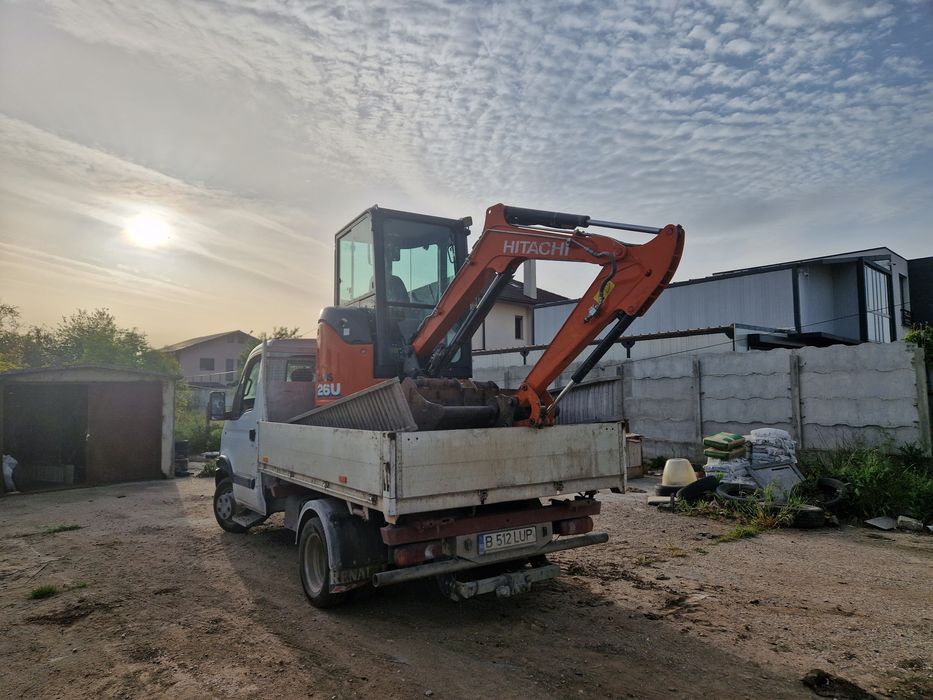 Inchiriez miniexcavator Bragadiru, Domnesti, Magurele