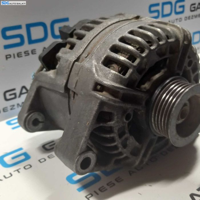 Alternator 100A Opel Astra G 1.4 1998 - 2004 Cod 55556068 0124425021 [2135]
