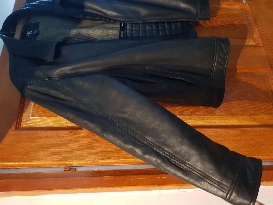 Geaca Piele Calvin Klein Piele naturala XL