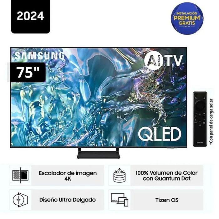 Телевизор Samsung 75Q60 QLED 75”Q60D UHD 4K Smart + доставка