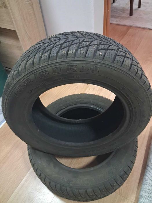 Зимние шипованные шины KAMA-516 185/60 R14, 2 шт.