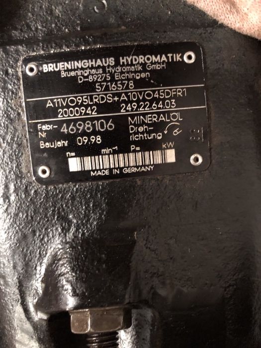 Pompe hidraulice incarcator frontal Liebherr L554