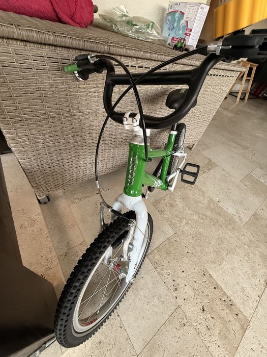 Bicicleta Copii Woom 3 16" verde