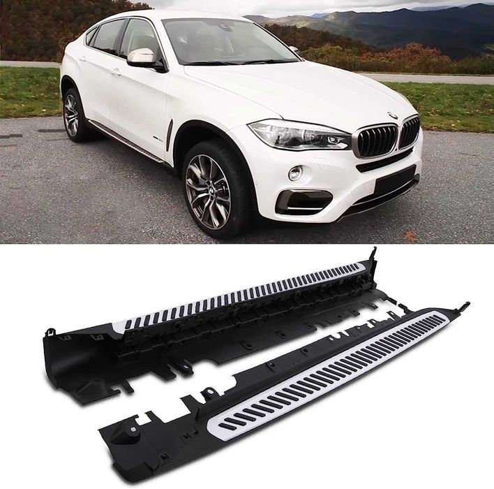 Алуминиеви степенки за BMW X6 F16 2016г +