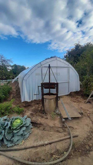 Полиетиленови Оранжерии Профицинк - 4м. ширина (оранжерия тип ”Хоби”)