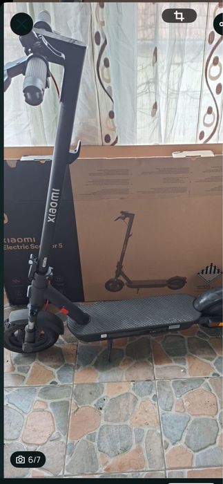Xiaomi scooter  5   60km autonomie Suspensie