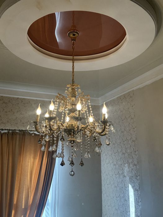 Люстра и бра б/у