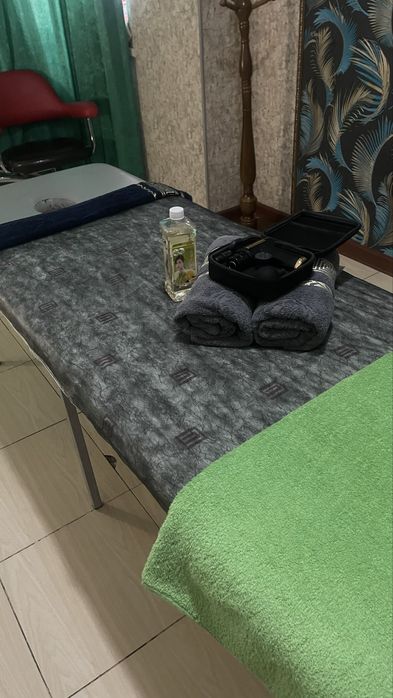 Пилинг и массаж мини спа