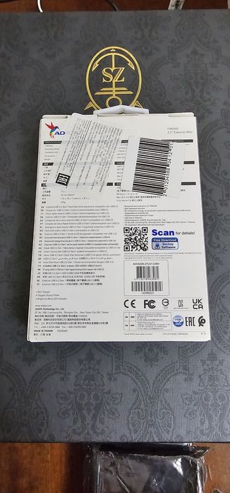 Внешний накопитель ADAТА  2т новый