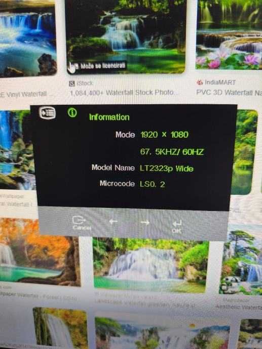 Перфектен 23" LED монитор Lenovo