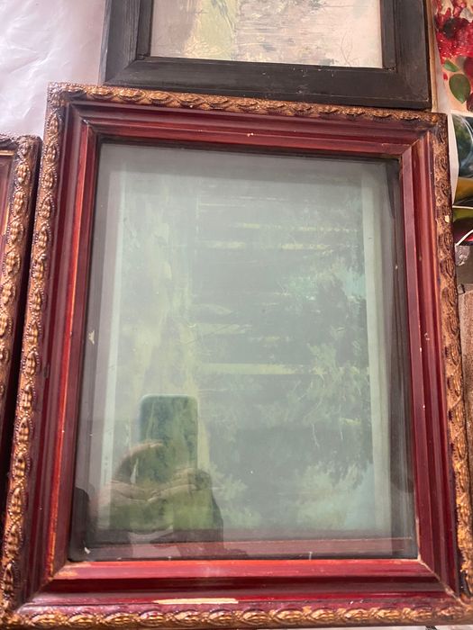 Багеты деревянные со стеклом СССР