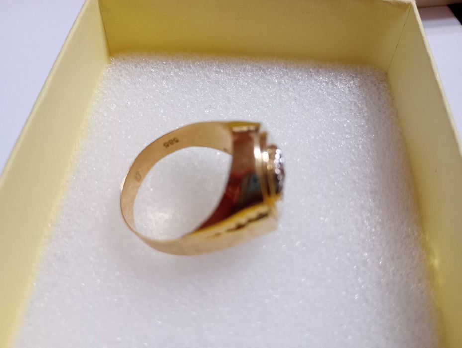 Златен Мъжки пръстен