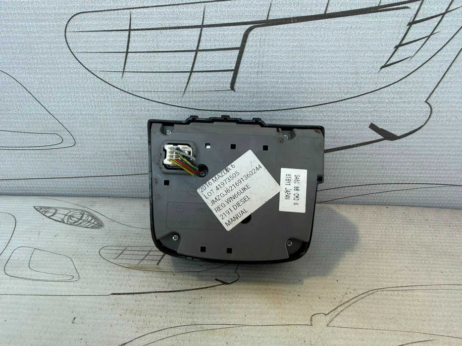 Joystick / Unitate Control Multimedia / Panou Navigație Mazda 6 2016 / 2013-2016 Cod OEM G46C66CM0A (5E2)