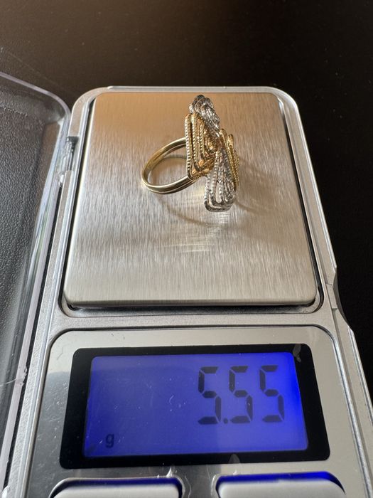 Кольцо золотое 585