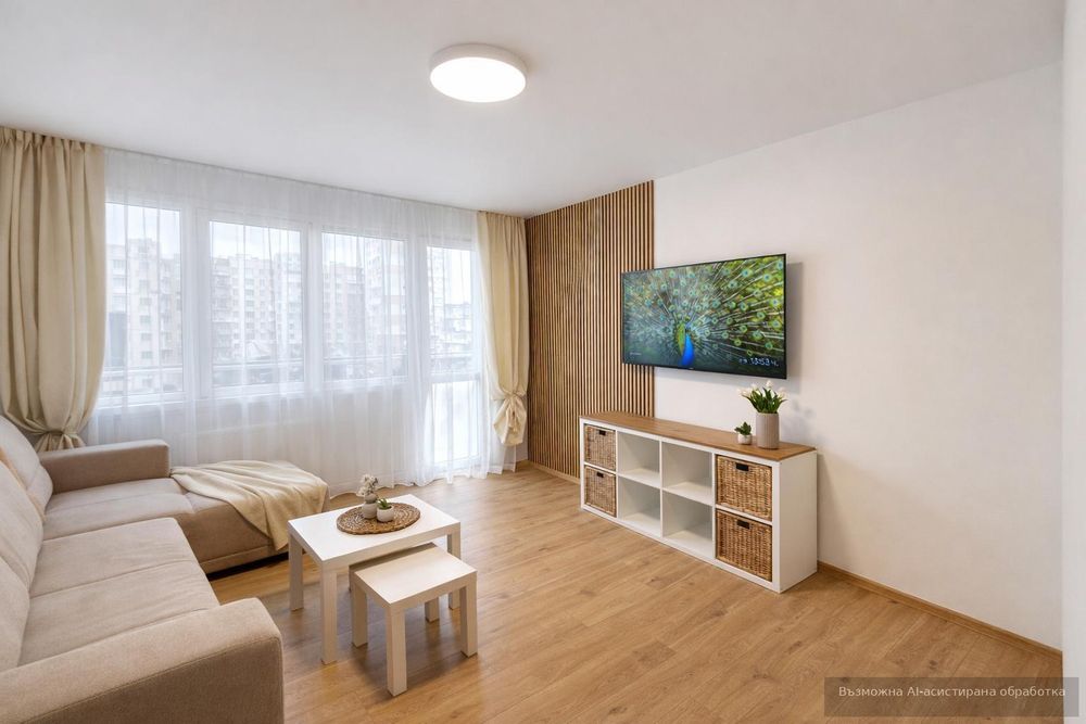 Дава се под наем Тристаен апартамент в Варна, Трошево - 63 кв.м за 698.19 € - Снимка #1