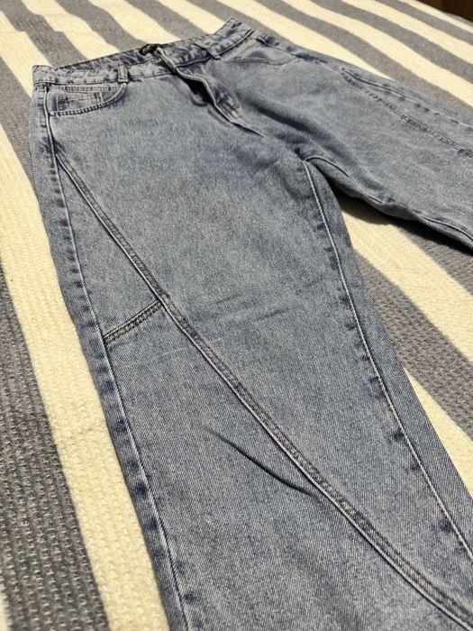 Дамски сини дънки