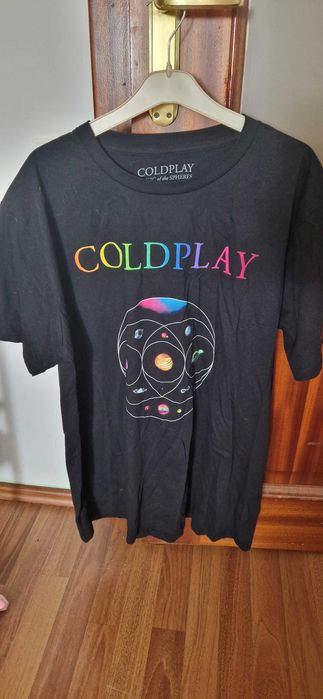 Tricou   nou, original, concertul COLDPLAY  iunie 2024, mas. XL