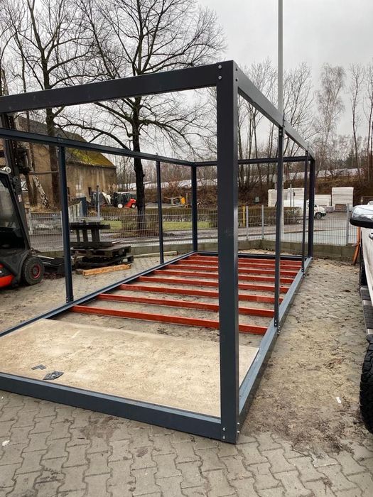 29м2 метална конструкция за къща павилион фургон навес гараж склад