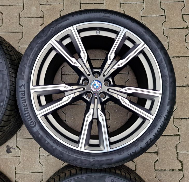 Jante BMW M pe 22 originale X5 G05 X6 G06 XM IX anvelope roti jenti
