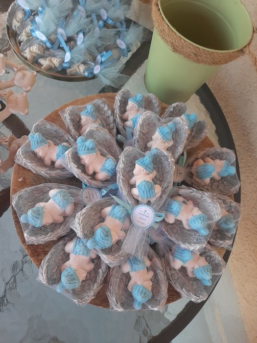 Подаръчета за гости, погача,кръщене, рожден ден или др. бебе с крила