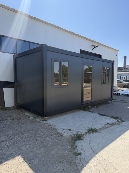 Cadru metalic container modular 6x3 m – kit demontabil cu șuruburi