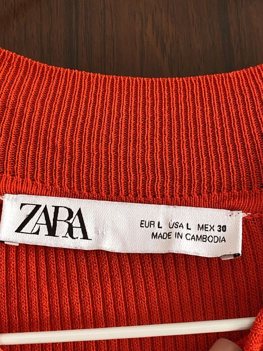 Rochie Zara , rosie, mulata, in stare perfecta