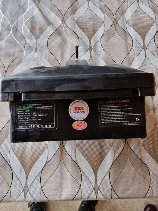 Jubang 60V 20Ah (1200wh) резервна батерия  за Cp6 Chopeer  Lithium-ion
