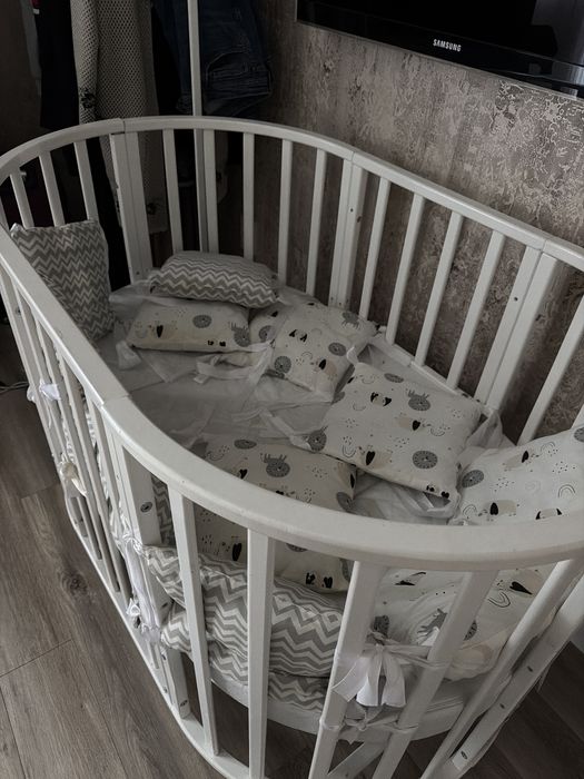 Кроватка трансформер детсакая