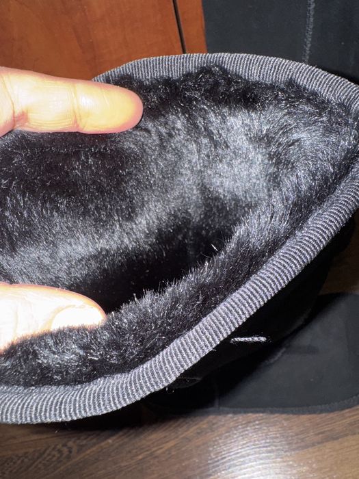 Зимняя обувь угги черные