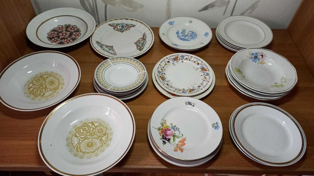 Тарелки времен СССР