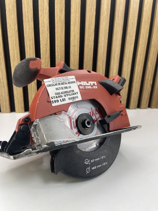 Ciruclar de Metal Neuron / Hilti sc 5ml-22 / fara acumulator / #52515