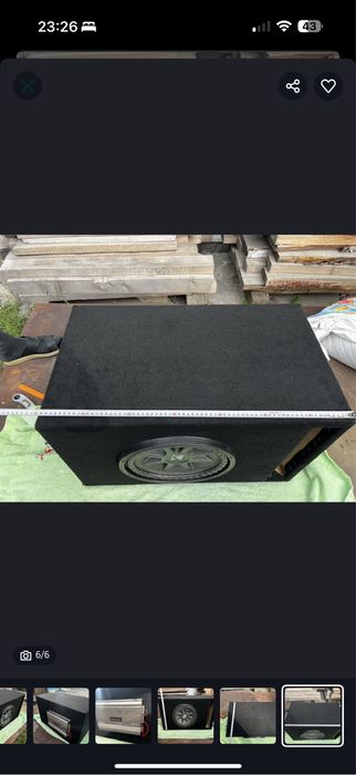 Продам сабвуфер с усилителем