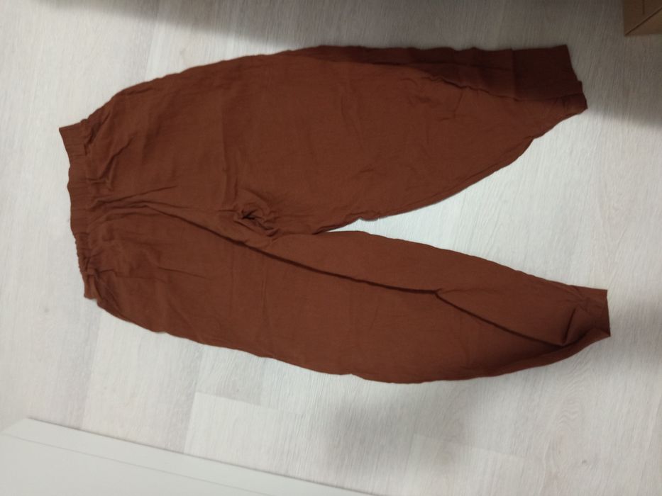 Pantaloni bufanți maro 2+1gratis