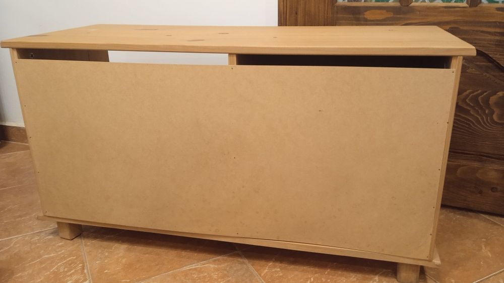 Pantofar cuier, sifonier,  comoda, rustic, lemn de brad solid, nou