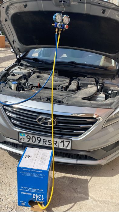 Заправка автокондиционеров фреон 134