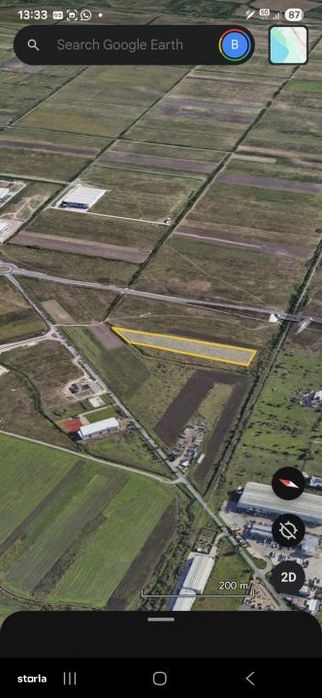 Aeroport - Teren industrial - S 1.5 ha - Utilitati la marginea parcele - Vedere 5