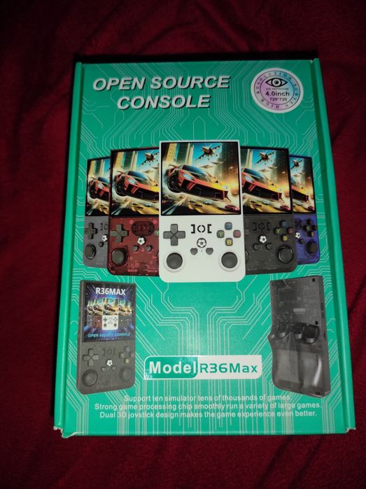 R36MAX  портативная ретро игравая мини консоль.