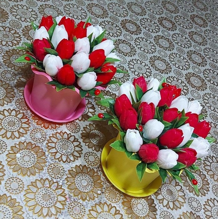 Совунли гуллар цветы из мыла