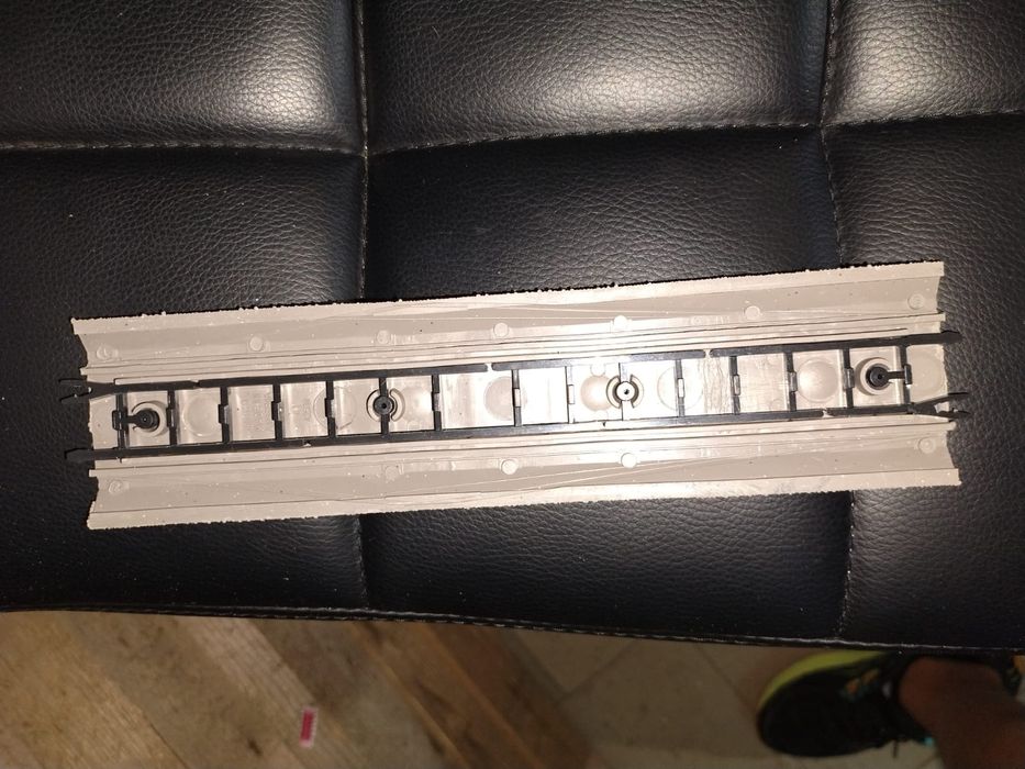 Terasament șine Roco Line machetă trenuleț electric HO cale ferată