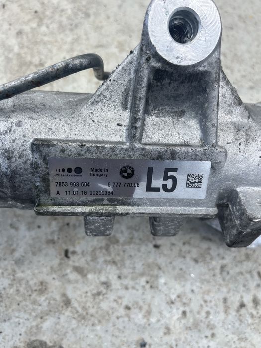 Рейка бмв ф10 ф11 530хд рейка bmw f10 f11 530xd 535xd кормилна рейка