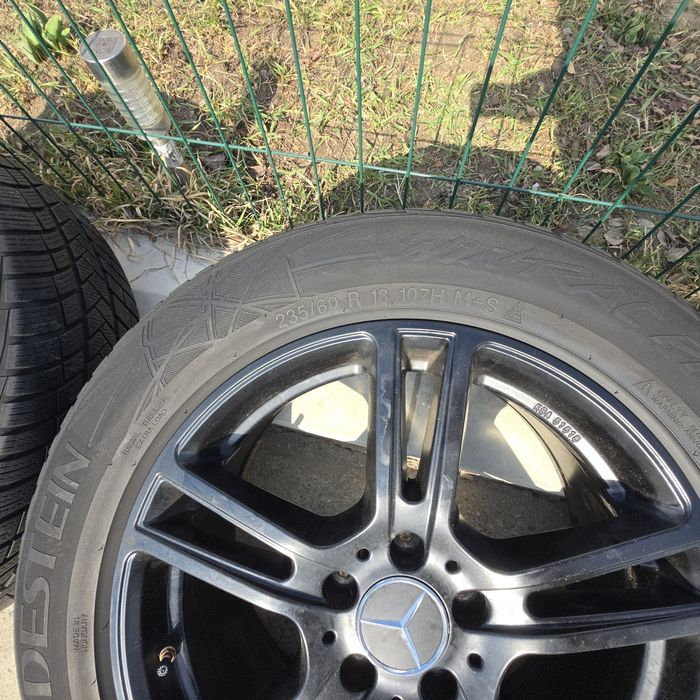 Set de roti cu jante din aluminiu culoare negru pt Mercedes GLC